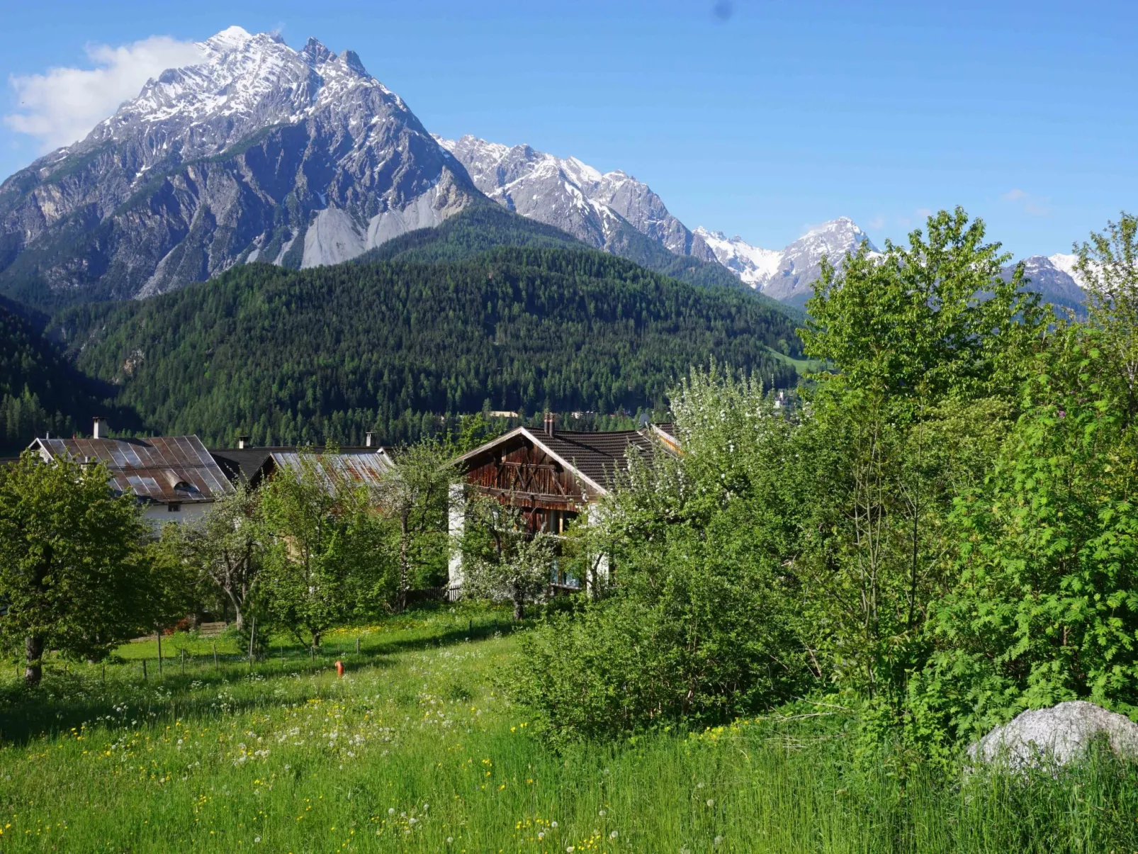 Chasa Allegra, (Scuol). - Draußen