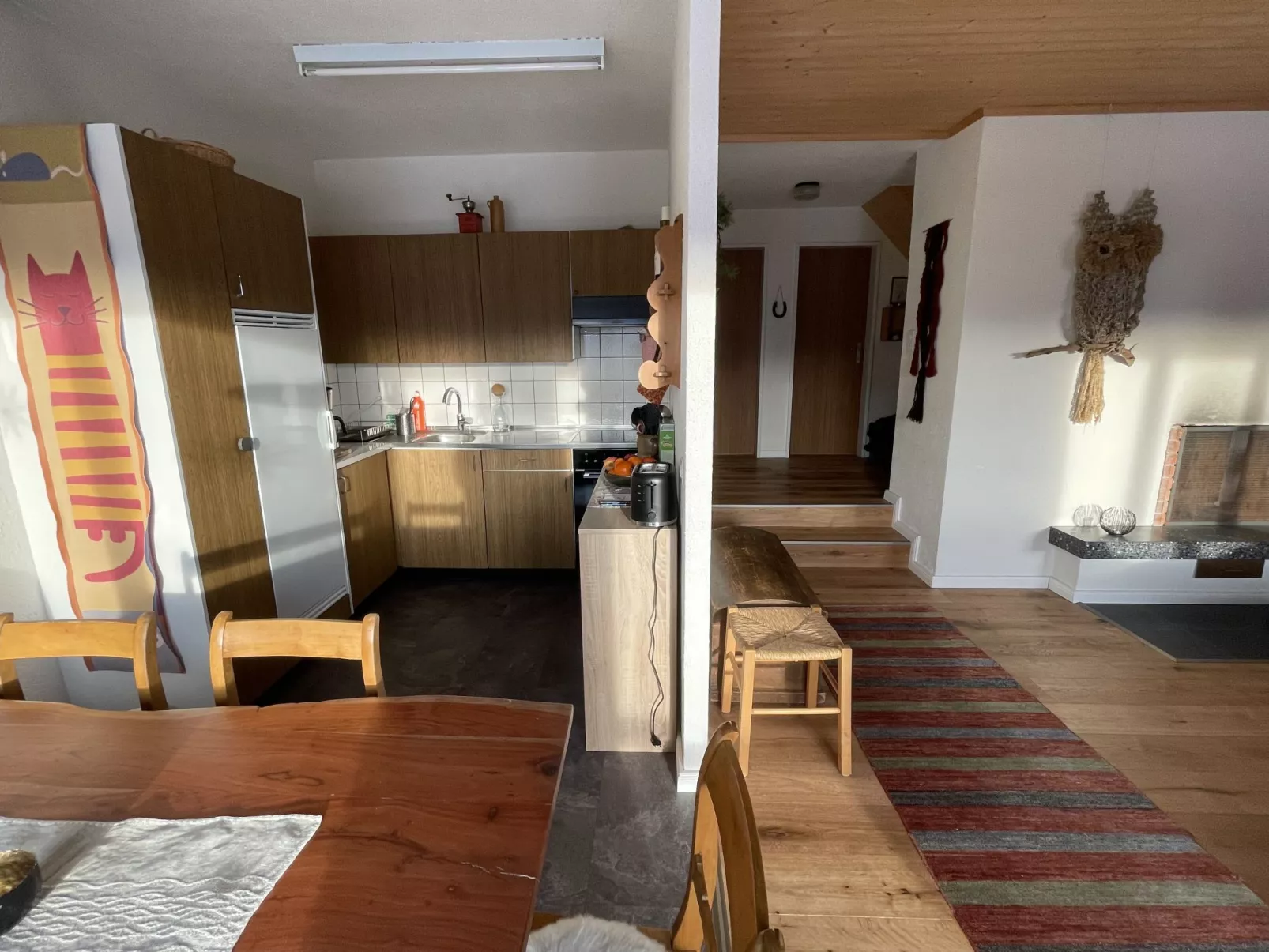 Wohnung Ohlenroth-Kalberer, (Sarn-Lescha). - Drinnen