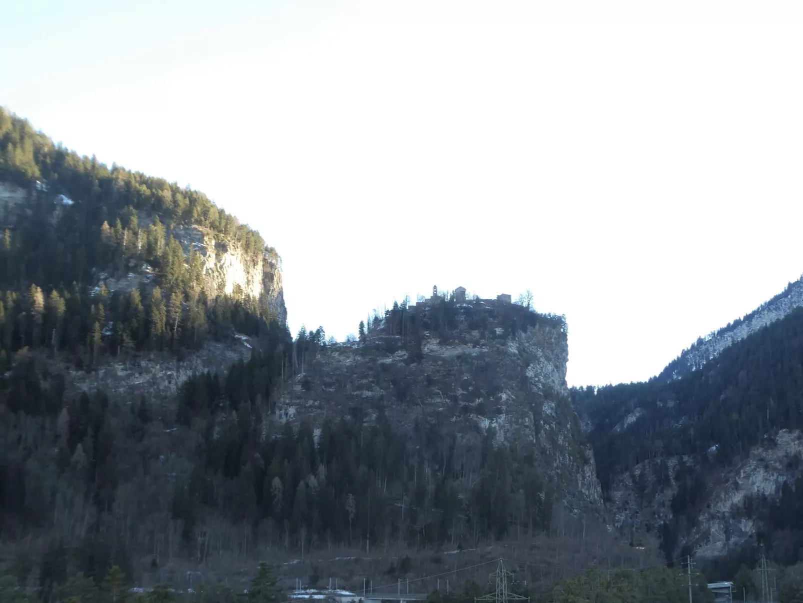 Viamalablick, (Thusis). - Draußen
