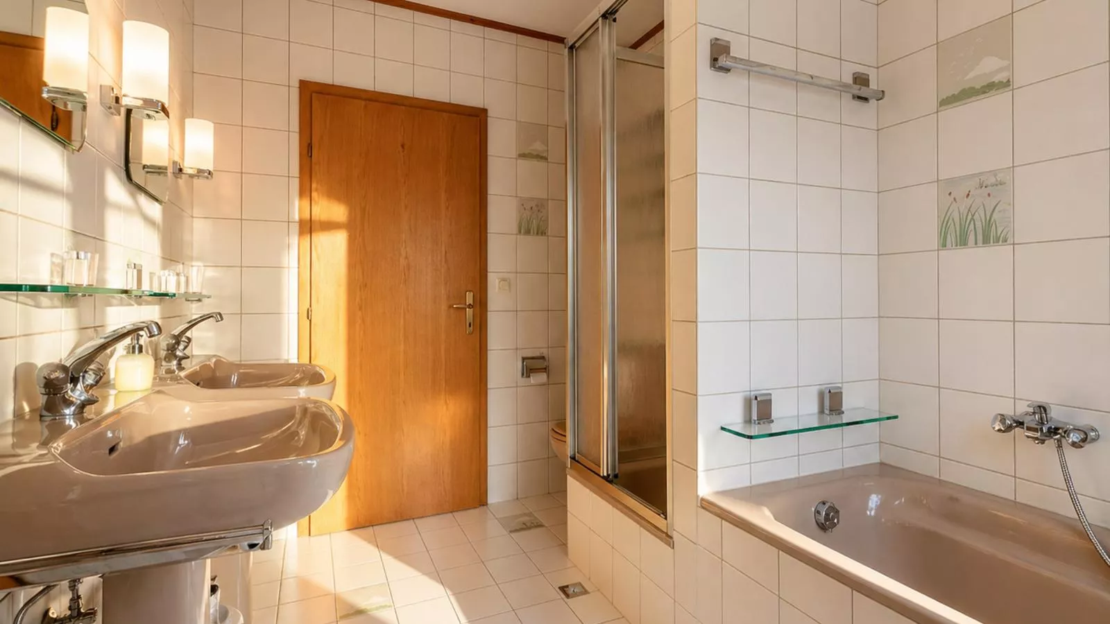 Ferienwohnung Feichten - Badezimmer