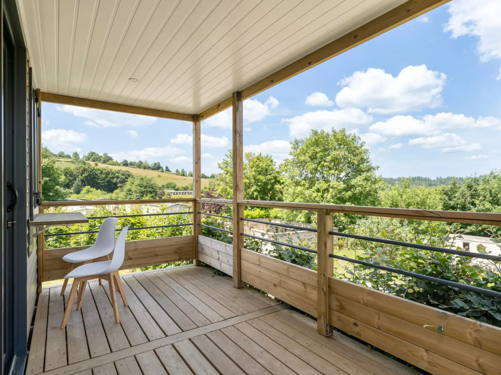 Camping Papillon Bouillon - Vakantiehuis Premium - Draußen