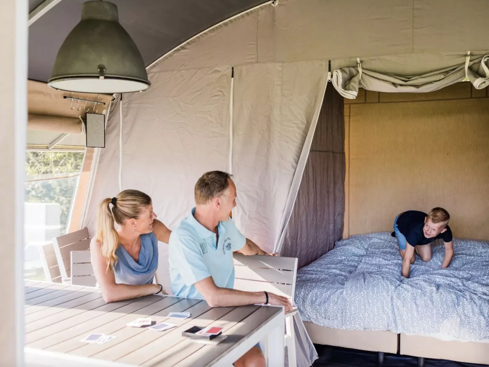 Camping Gritt - Lodge de Luxe - Drinnen