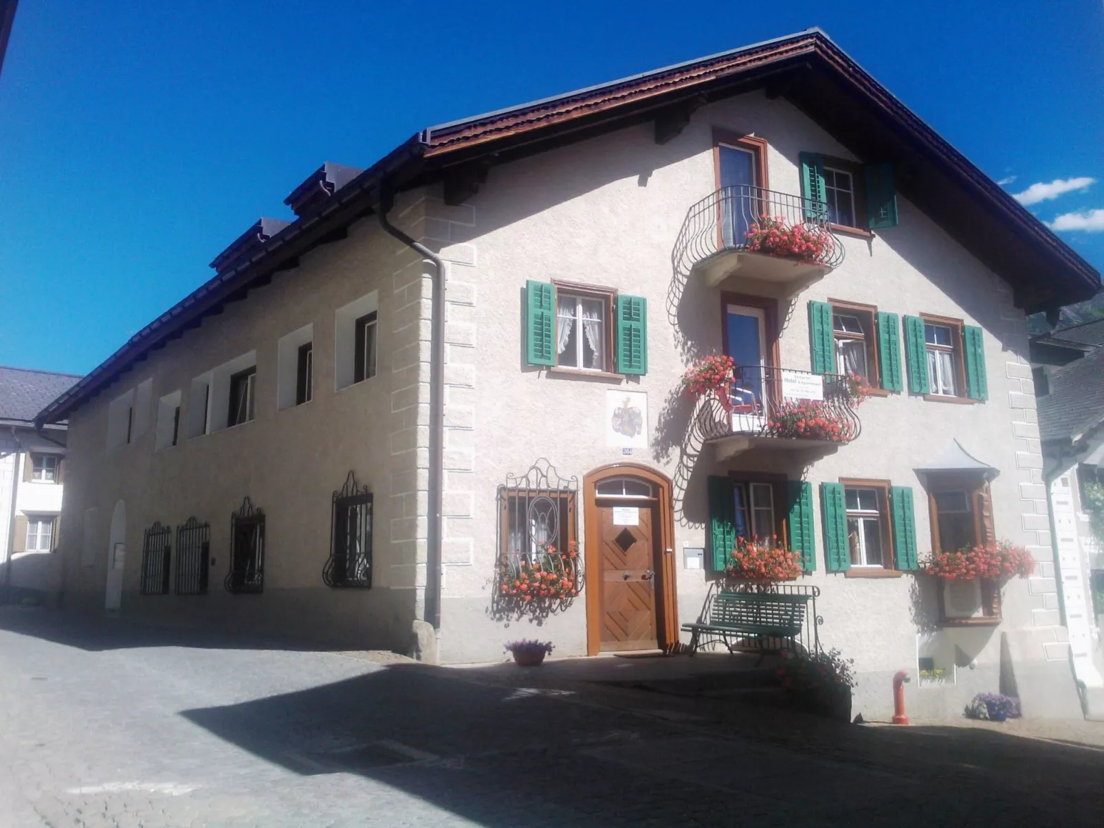 Ferienwohnungen Chasa Valär, (Scuol). - Draußen