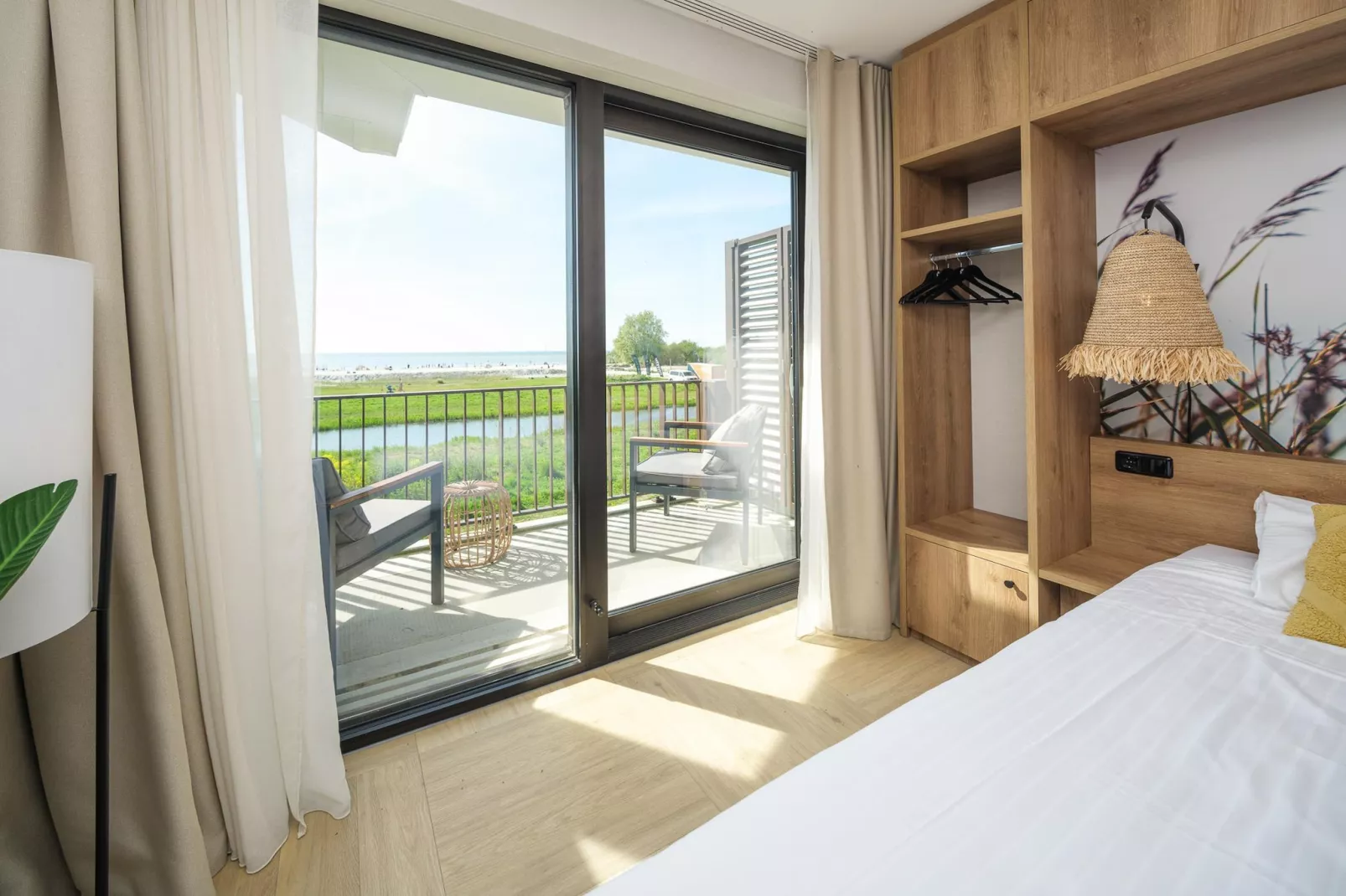 Luxury Beach Studio | 2 Pers. - Terrasse/Balkon
