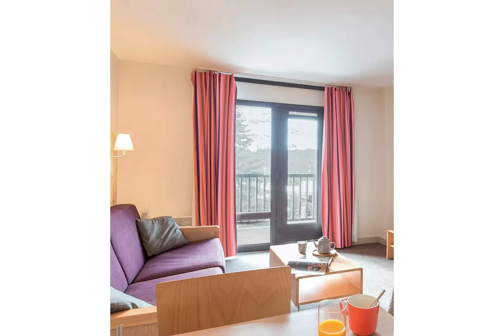 Résidence Pierre & Vacances la Foret Apartment 4 people - 1 bedroom - Balcony - South-facing - Salon
