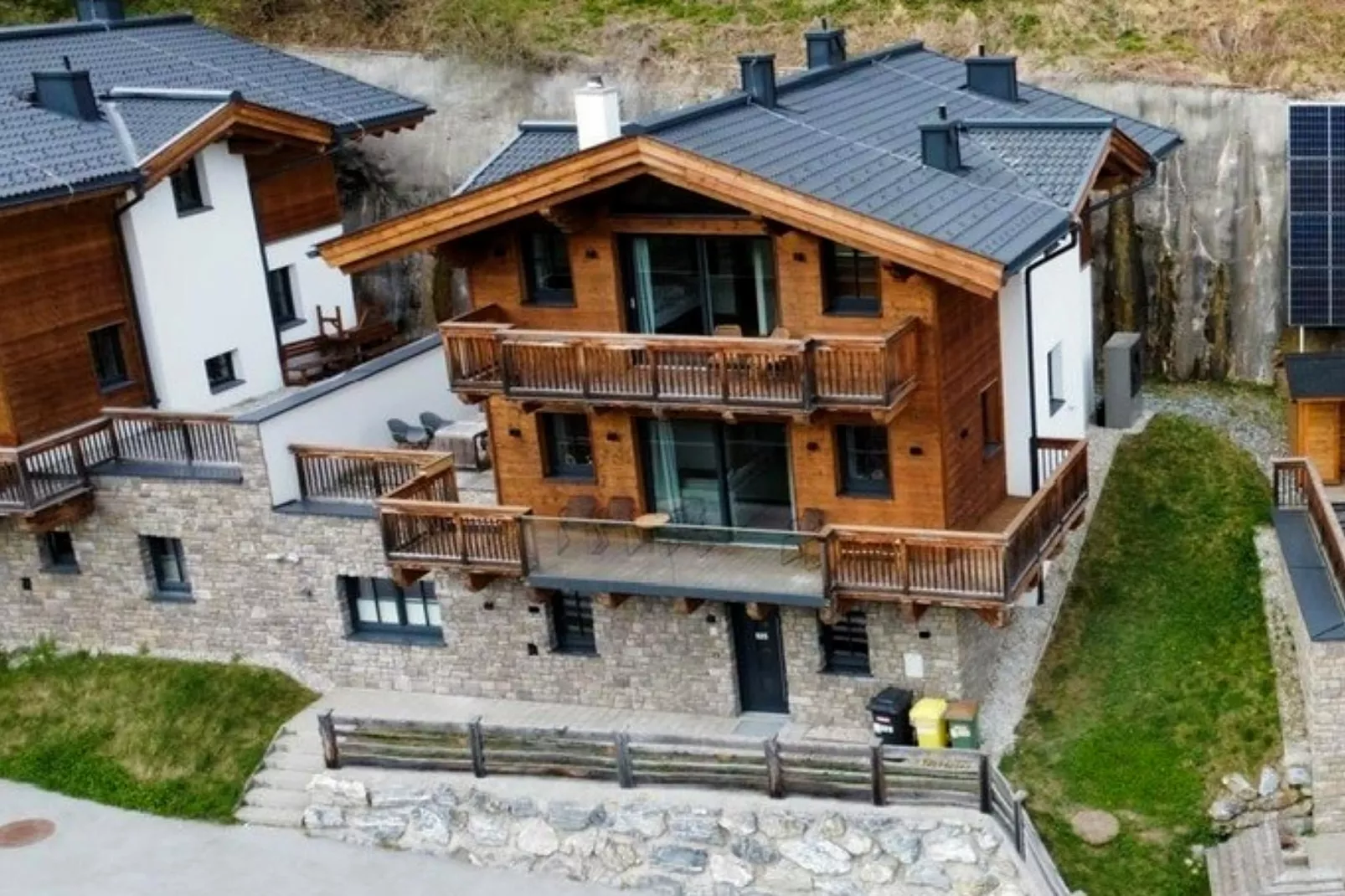 Chalet Henricus - Außenbereich Sommer
