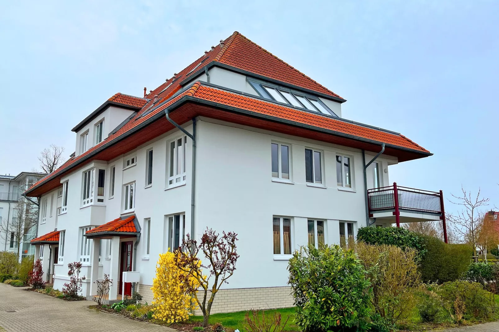 Ferienwohnung Windflücher Nienhagen - Extérieur hiver