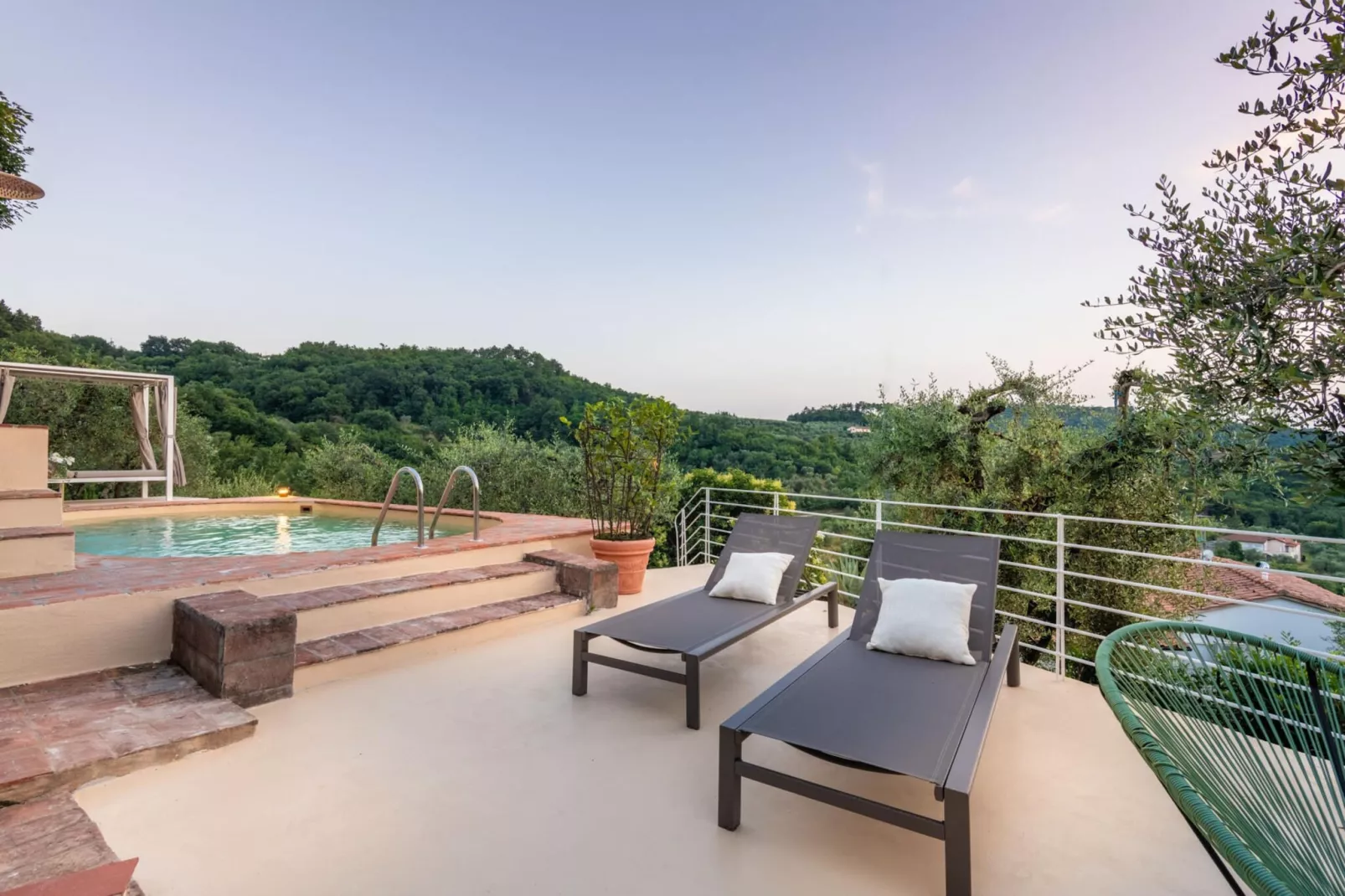 Le Due Terre Farmhouse - Piscine