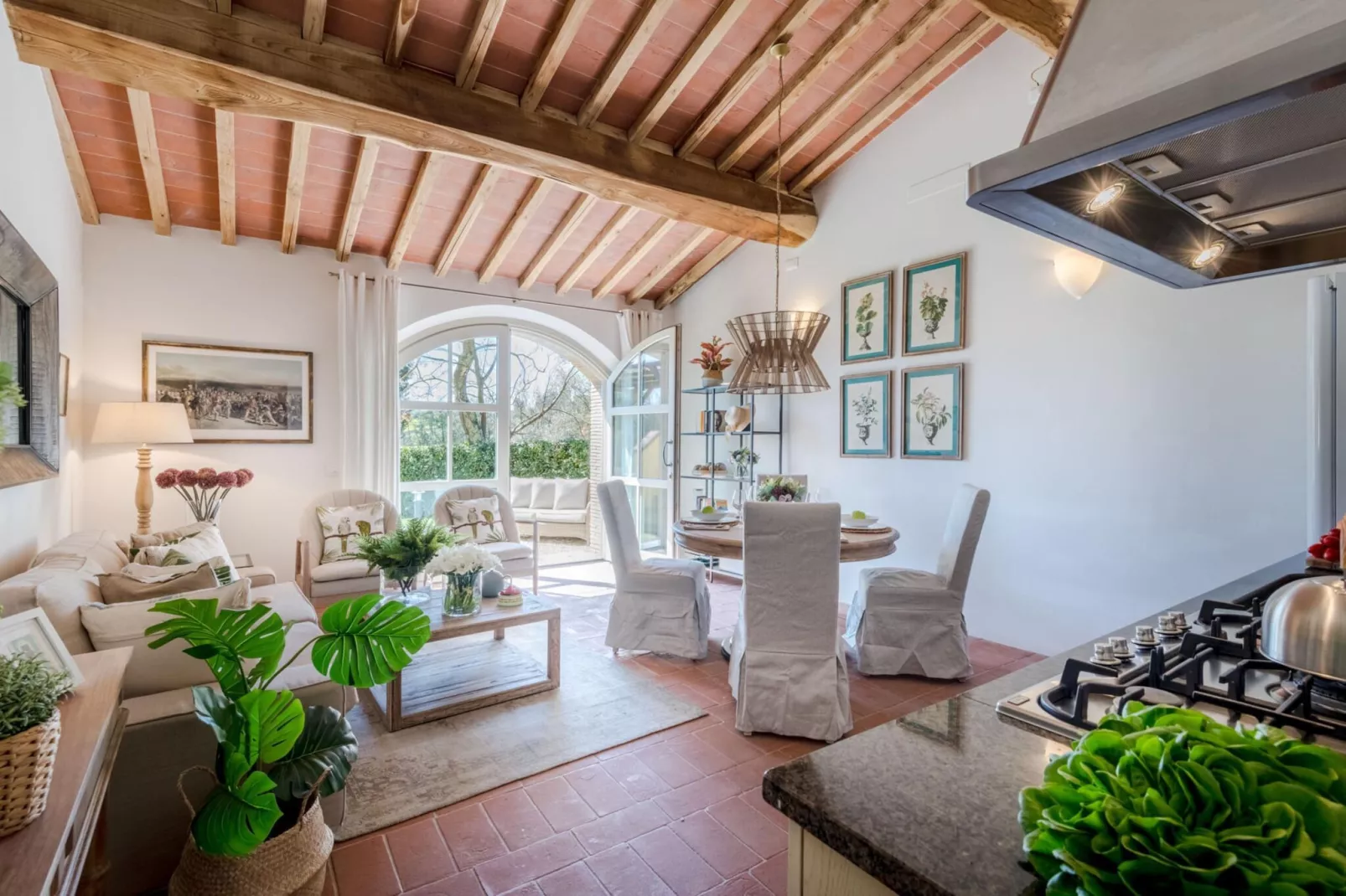 Casa Pinocchio at Borghetto Farmhouse - Living room
