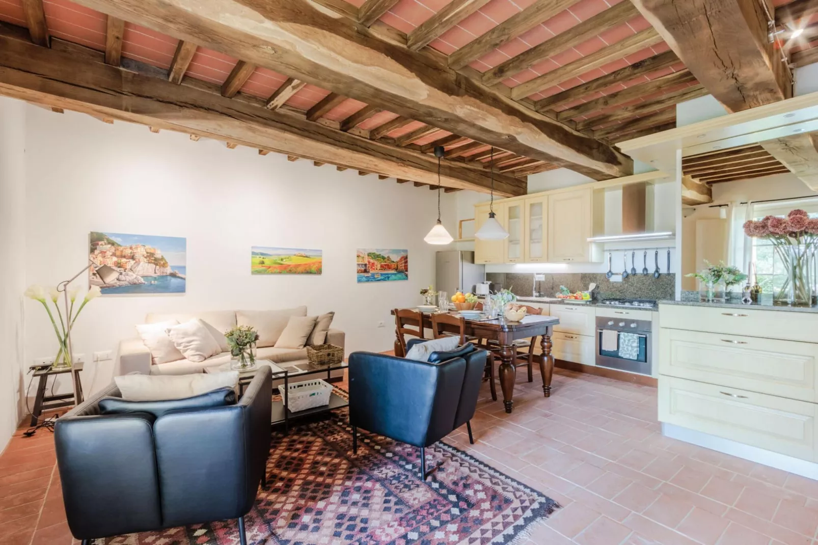 Casa Lucchese at Borghetto Farmhouse - Wohnzimmer