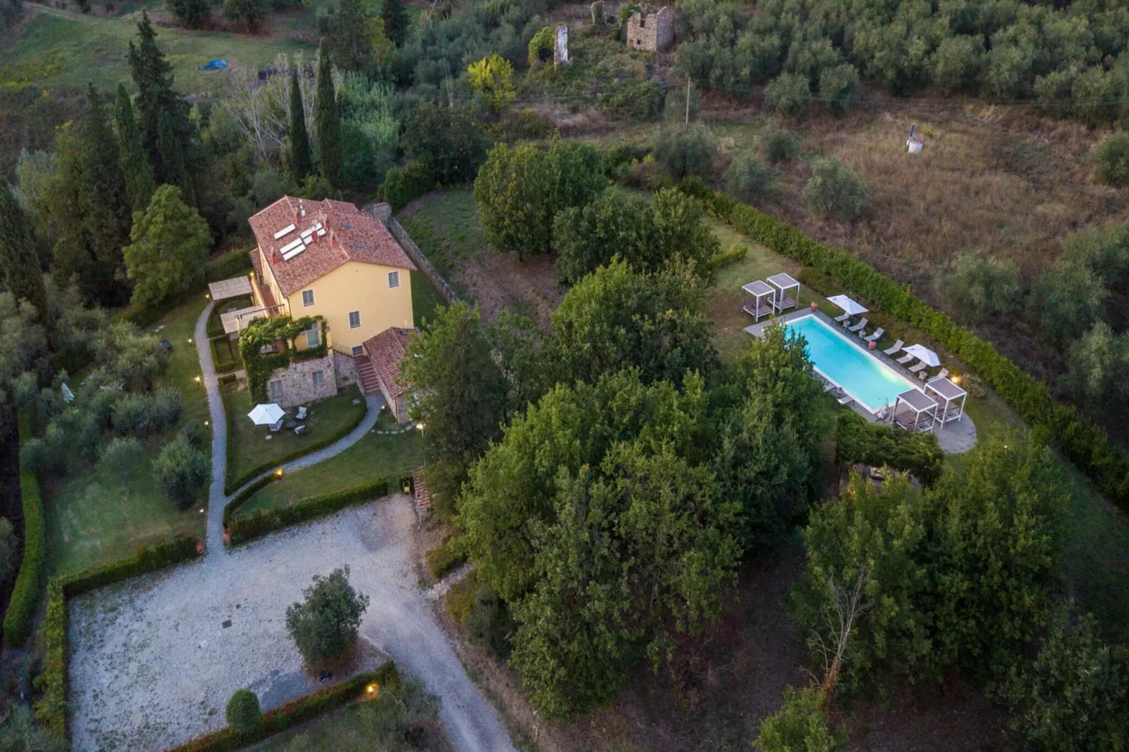 Casa San Gennaro at Borghetto Farmhouse - Außenbereich Sommer