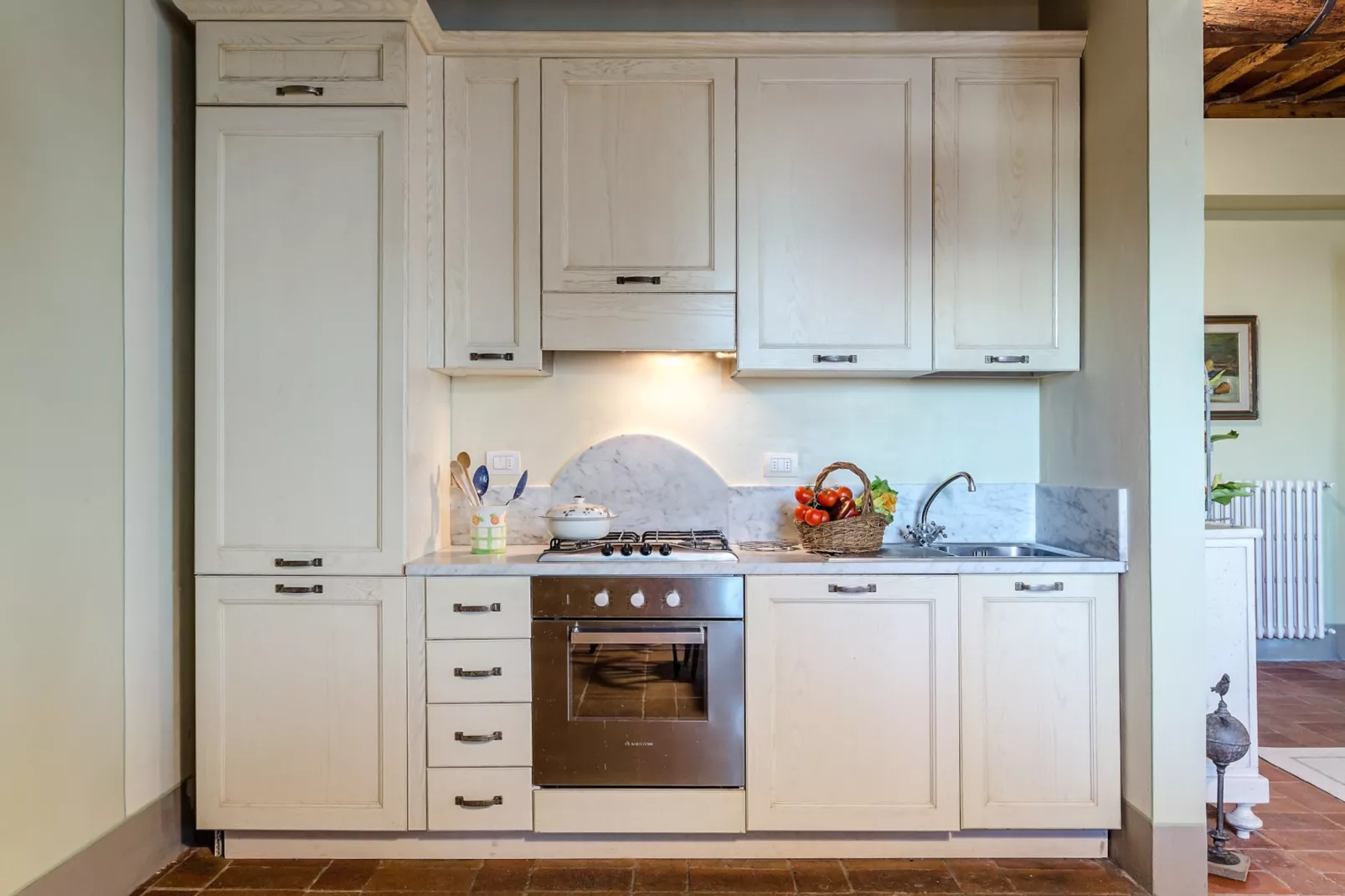 Il Frantoio Farmhouse Apartment - Küche