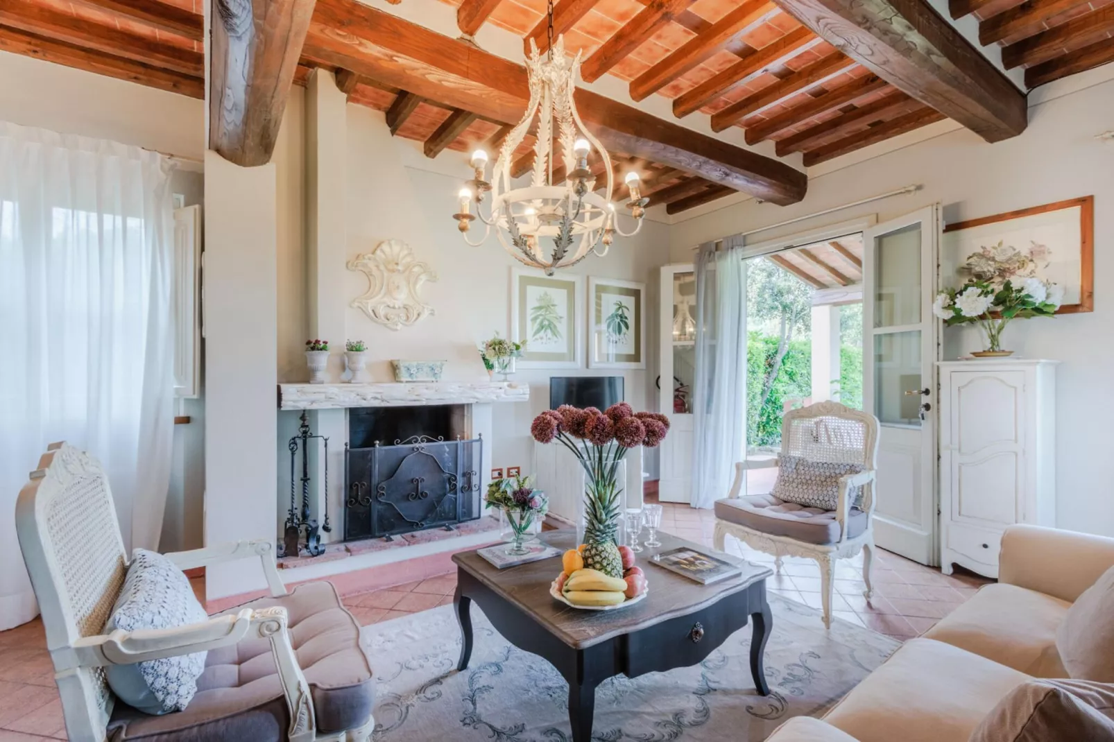 Cicale Farmhouse, 3 bedrooms Farmhouse with Pool - Living room