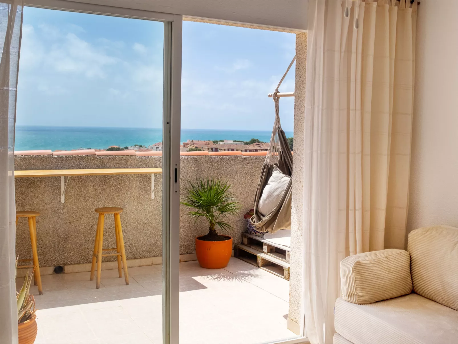 Terraza Azul - Penthouse with sea view - Drinnen