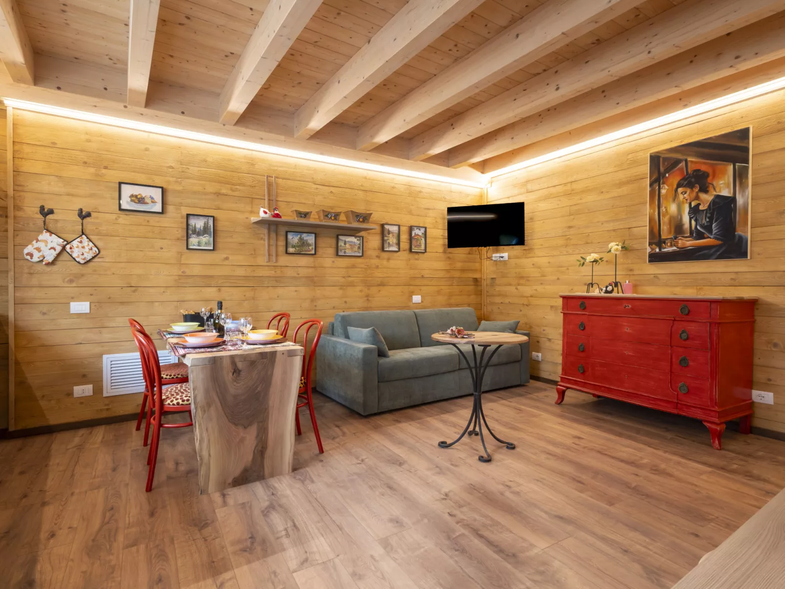 Casa del Cigno - Inside