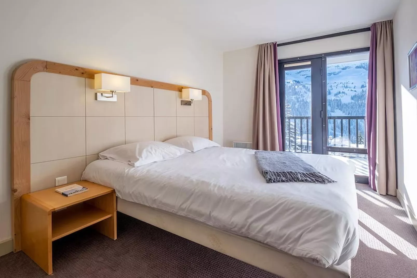 La Foret Apartment 6 people - 2 bedrooms - Balcony - South-facing - Chambre