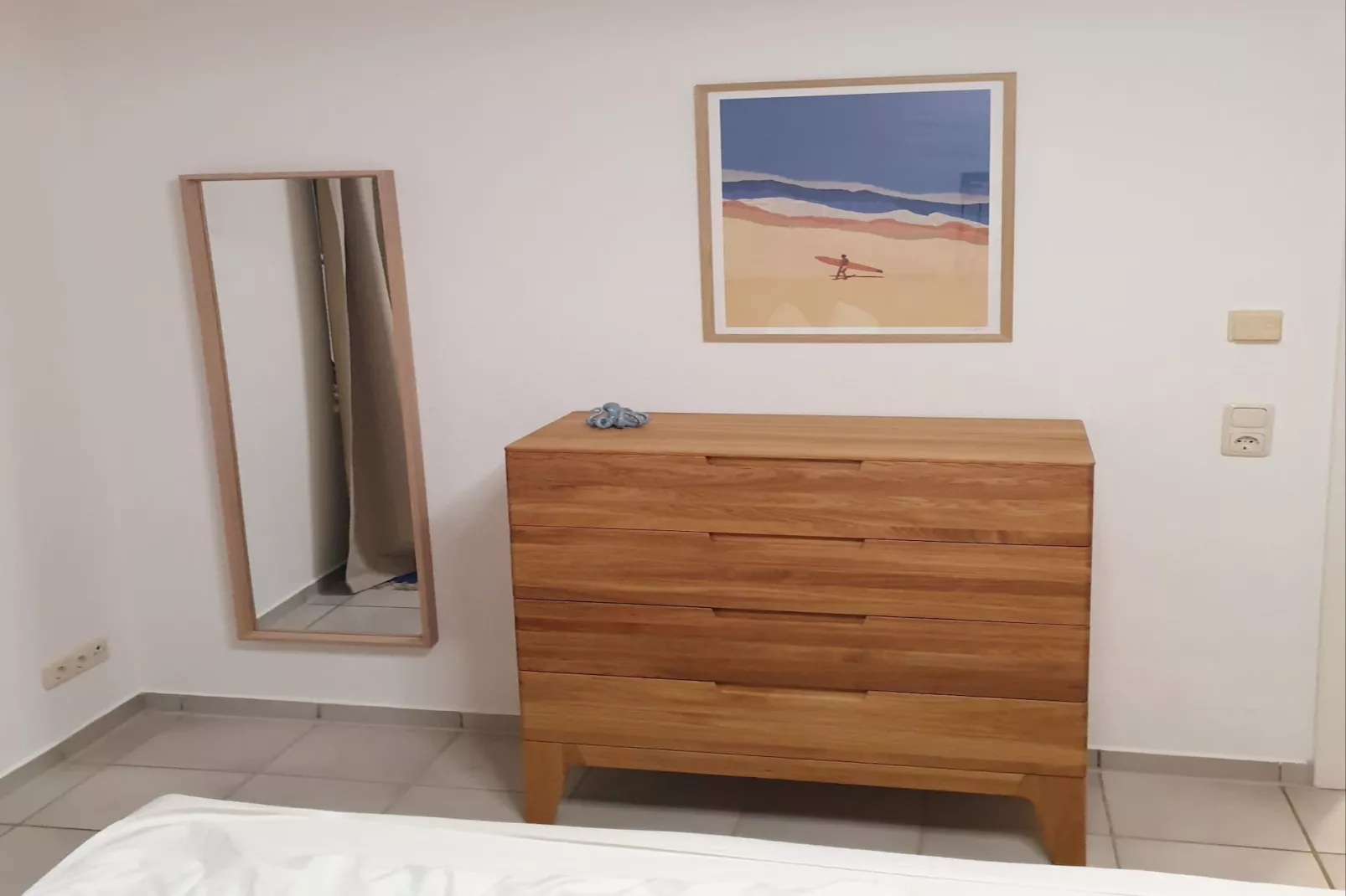 Ferienwohnung Terrasse und Aussicht - Schlafzimmer