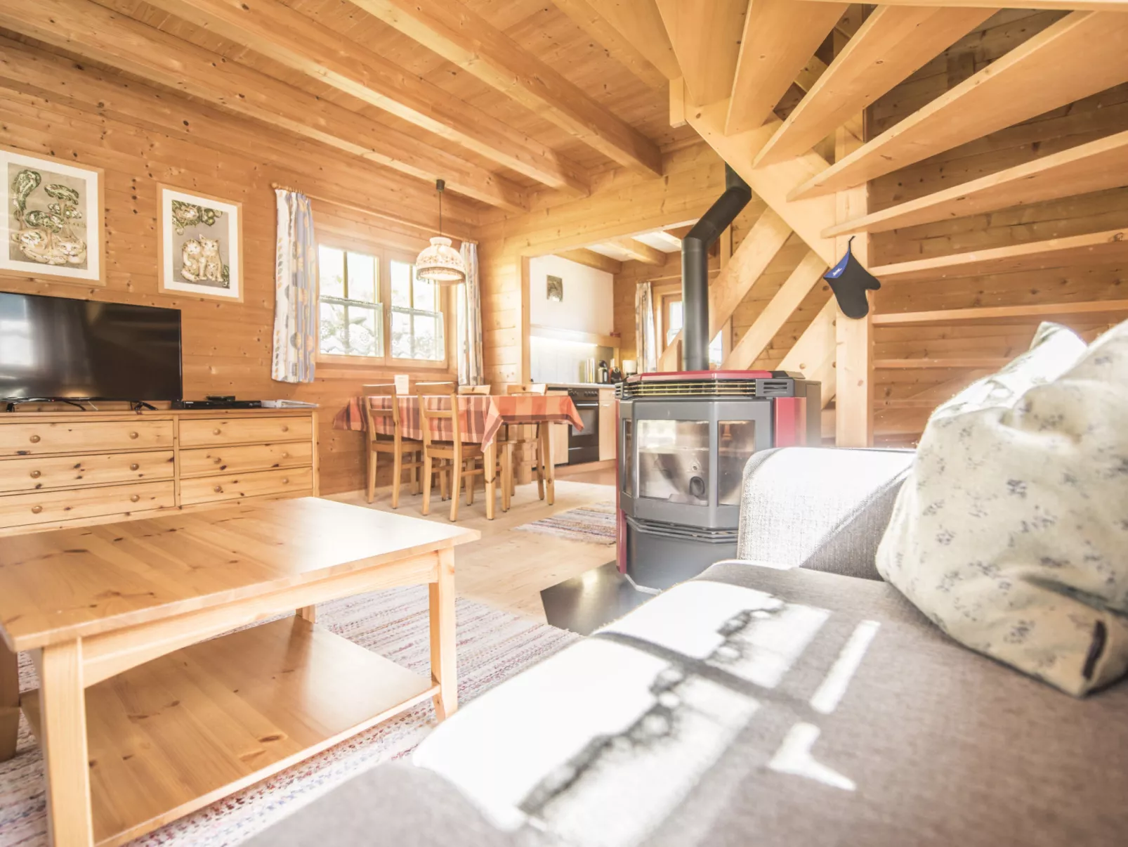 Chalets Trafögl, (Müstair). - Dedans