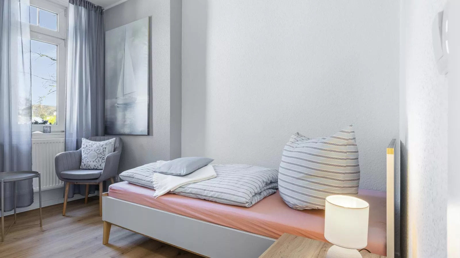 Villa Erika W7 Marianne mit Strandkorb - Chambre
