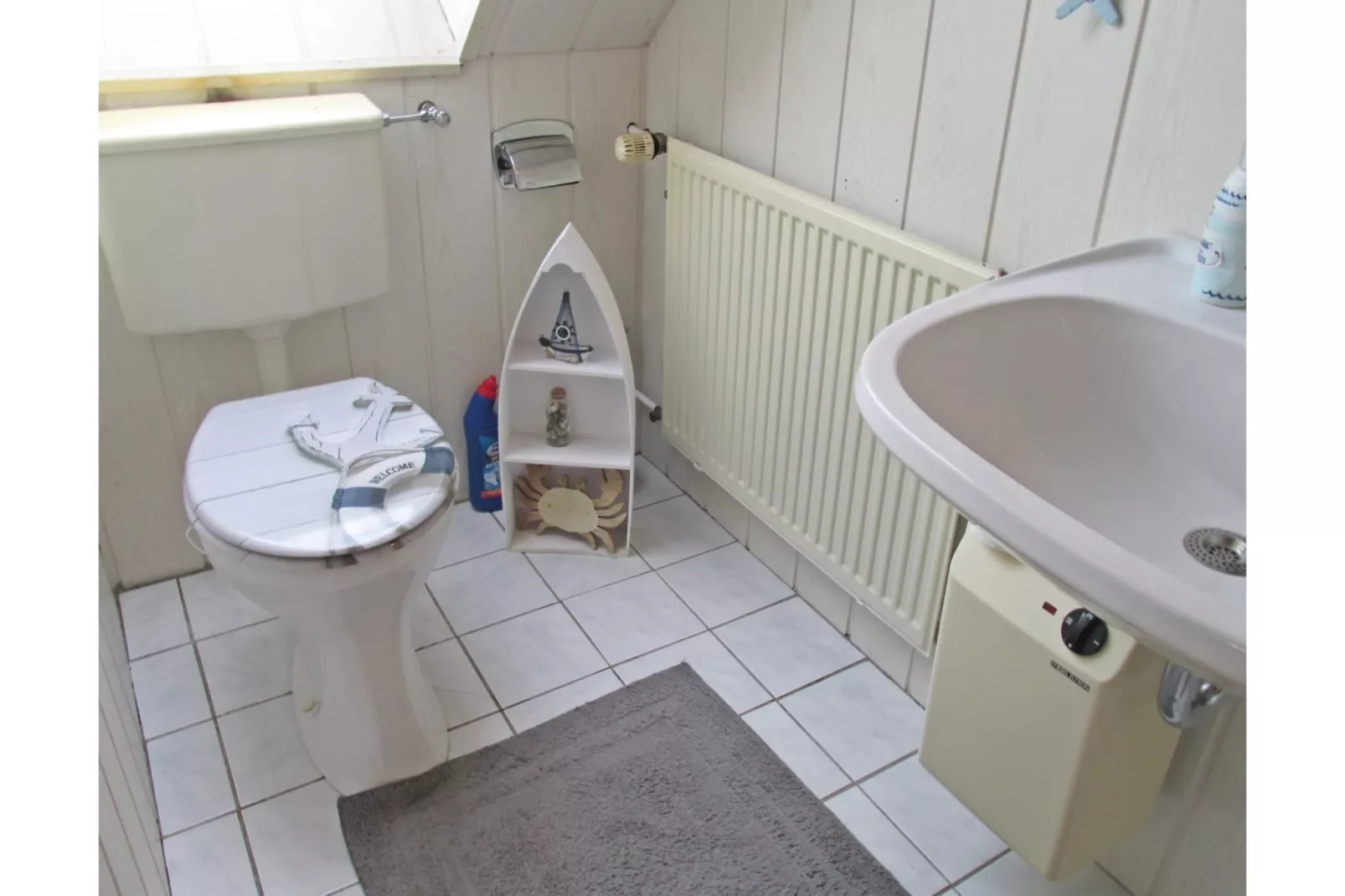 Ferienwohnung im Obergeschoss 18 - Salle de bain