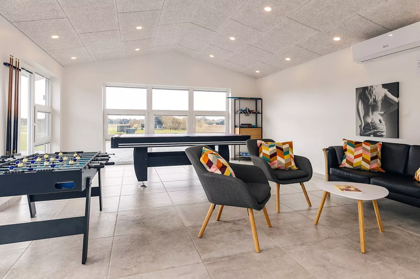 Maison de vacances pour 10 a Løkken - Intérieur