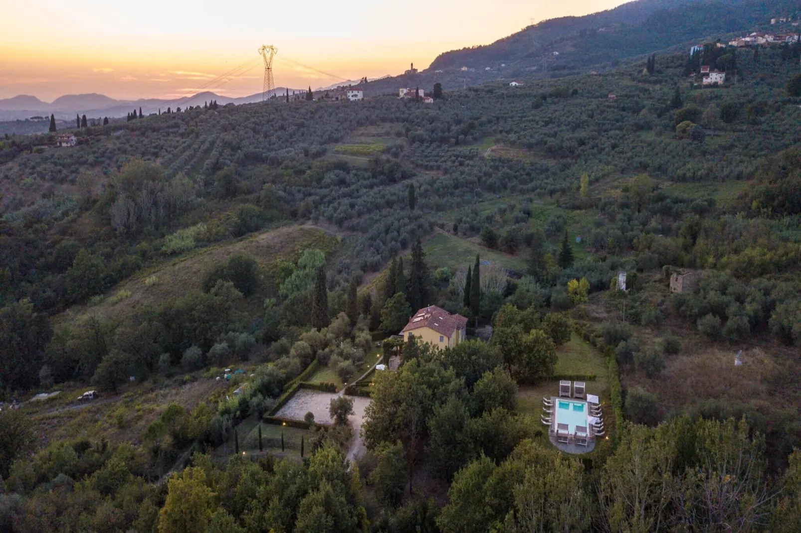 Casa San Gennaro at Borghetto Farmhouse - Außenbereich Sommer