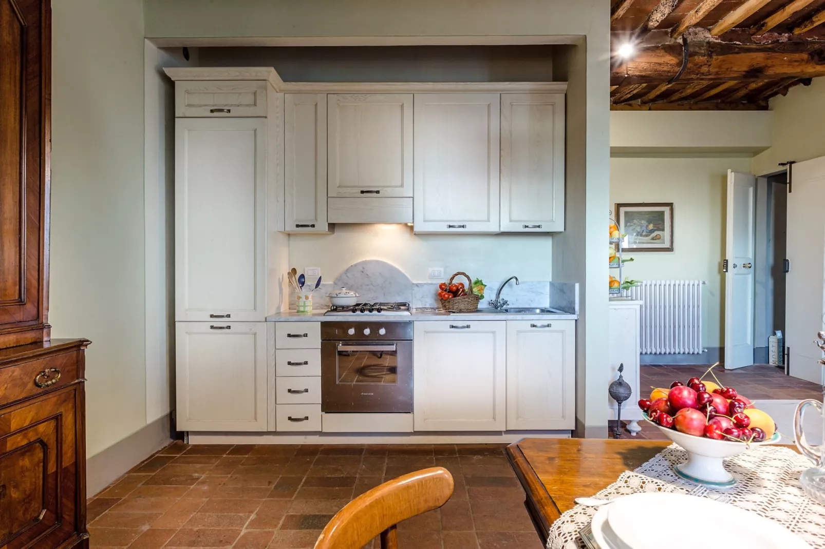 Il Frantoio Farmhouse Apartment - Küche
