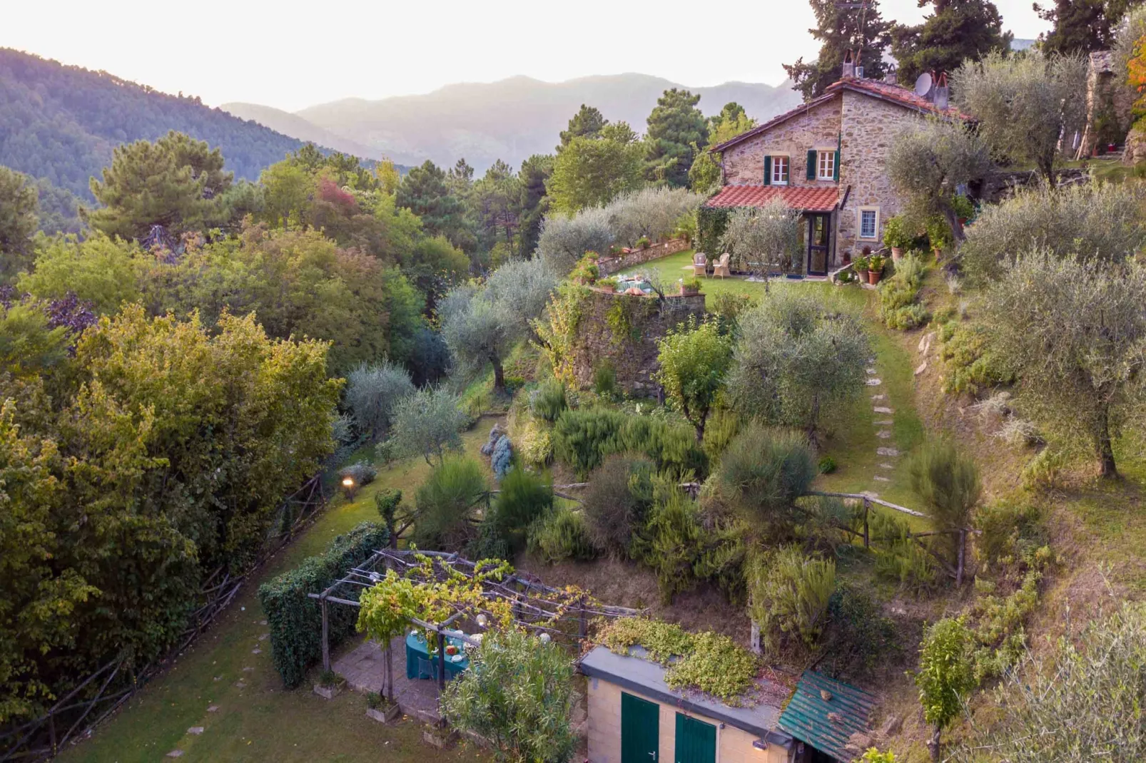 Casa Nel Bosco - Außenbereich Sommer