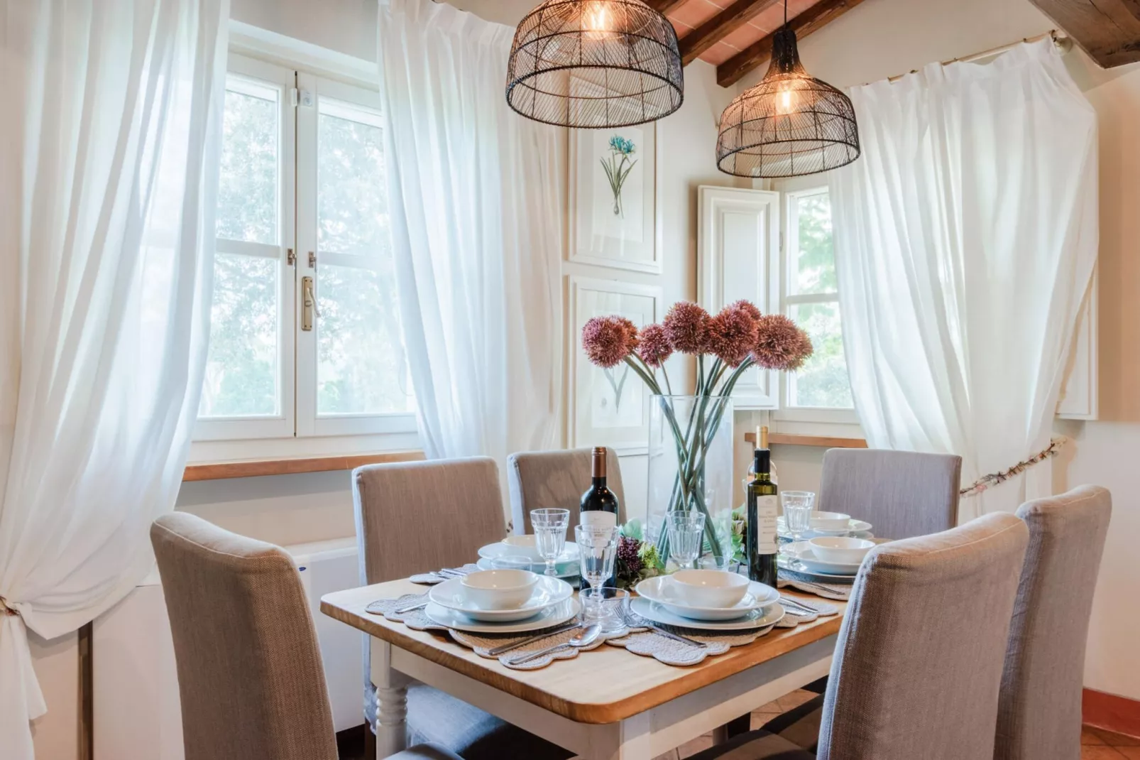 Cicale Farmhouse, 3 bedrooms Farmhouse with Pool - Dining room
