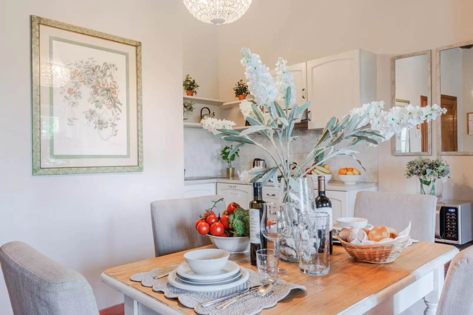 Anna Farmhouse Apartment in Wine Resort in Lucca - Esszimmer