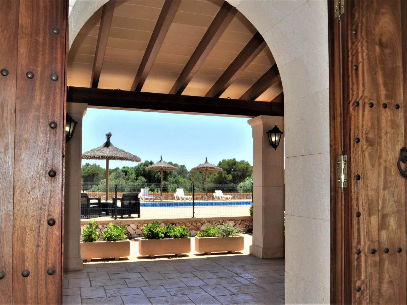 CAS BORRASSOS- Finca con piscina privada a 10 minutos de Palma.. BBQ. Wifi - Wi - Outside