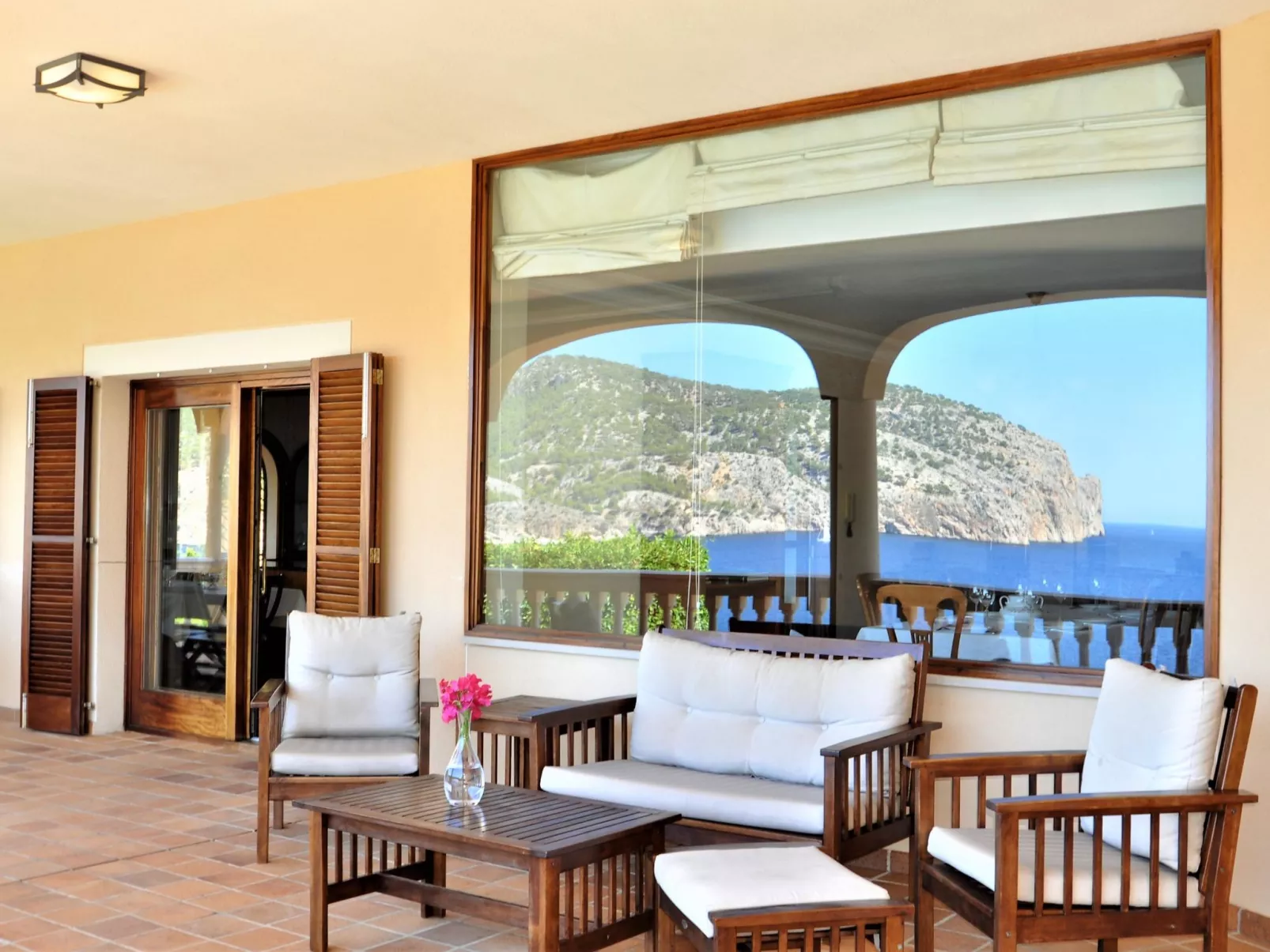 Villa CA TOTHOM con vistas al mar Camp de Mar para 8 personas (4 habitaciones) - Draußen