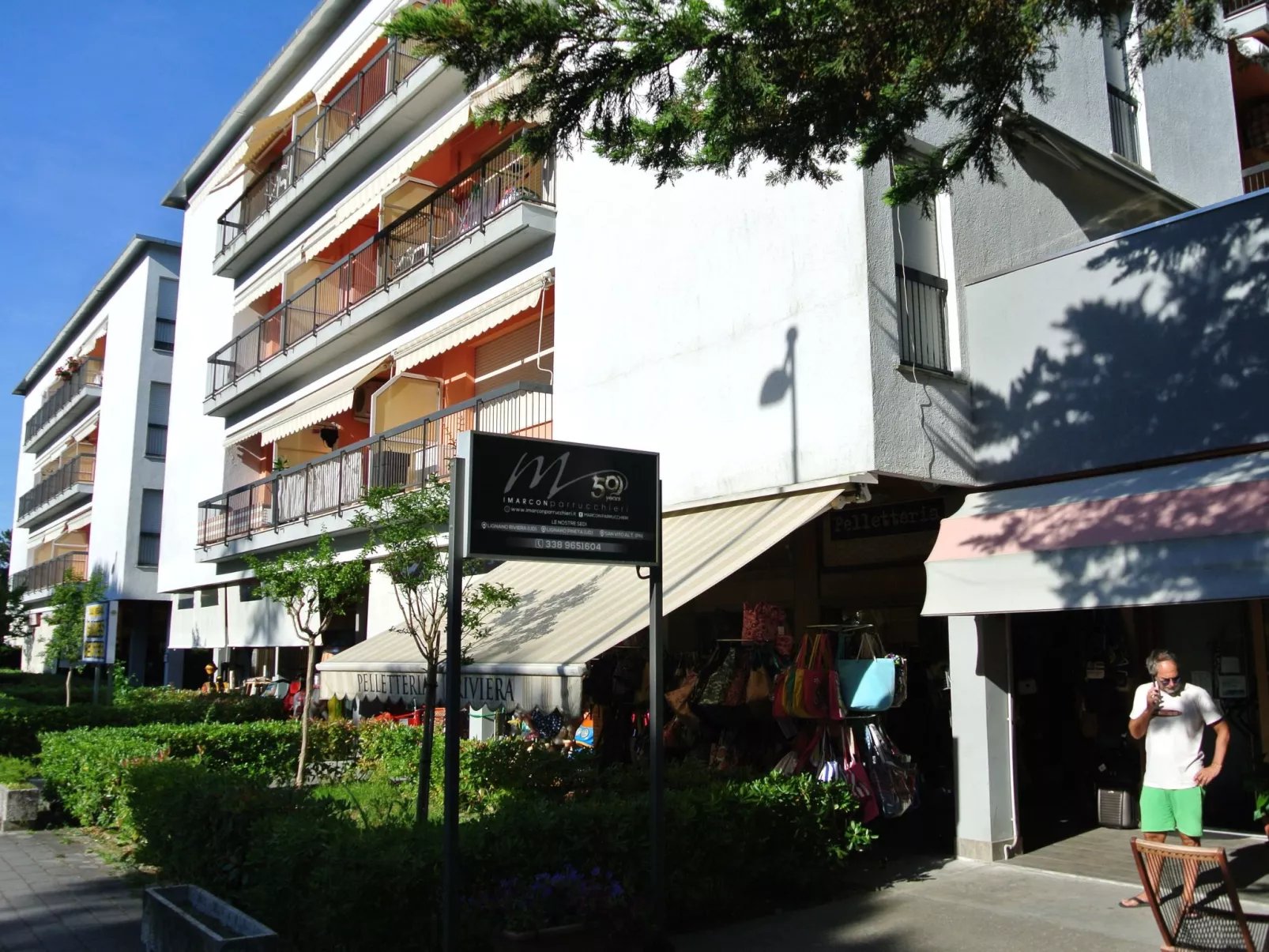 Südkreuz-Ferienwohnung 39 - Draußen