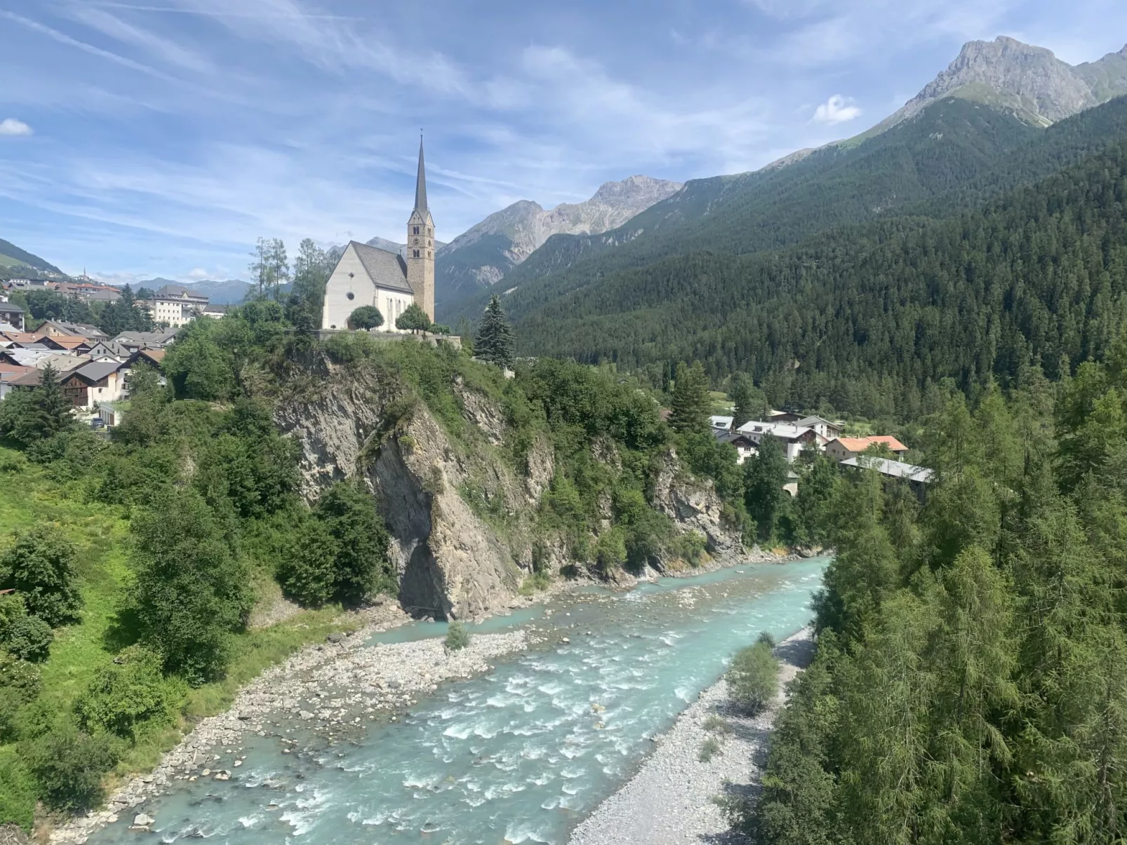 Hideaway in Scuol, (Scuol). - Draußen