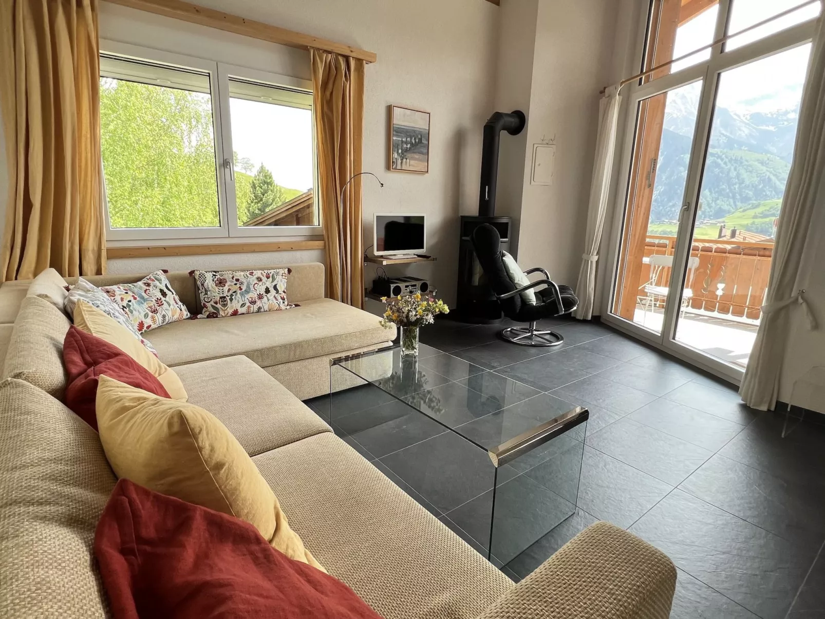 Casa Diala Panorama, (Segnas/Disentis). - Drinnen