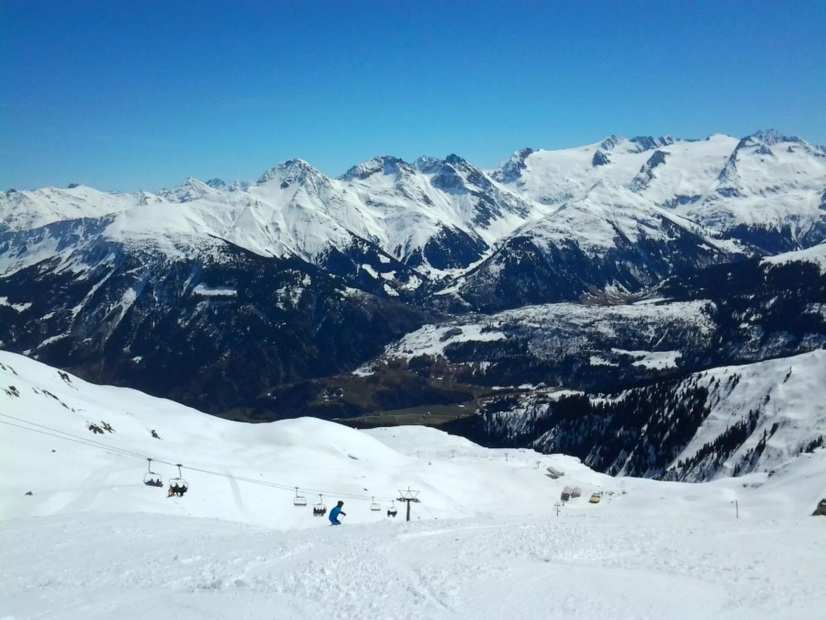 Chalet Scaletta de Castelberg, (Disentis/Mustér). - Draußen