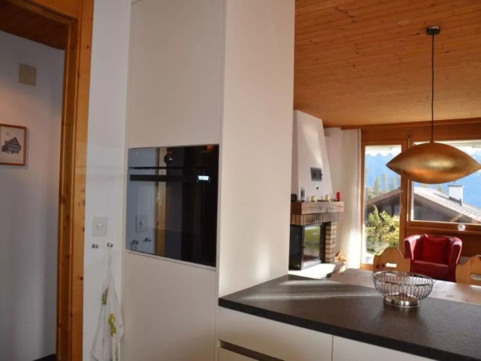 Stonas Sura / Stäuble, (Falera). 3 Zimmerwohnung - Drinnen