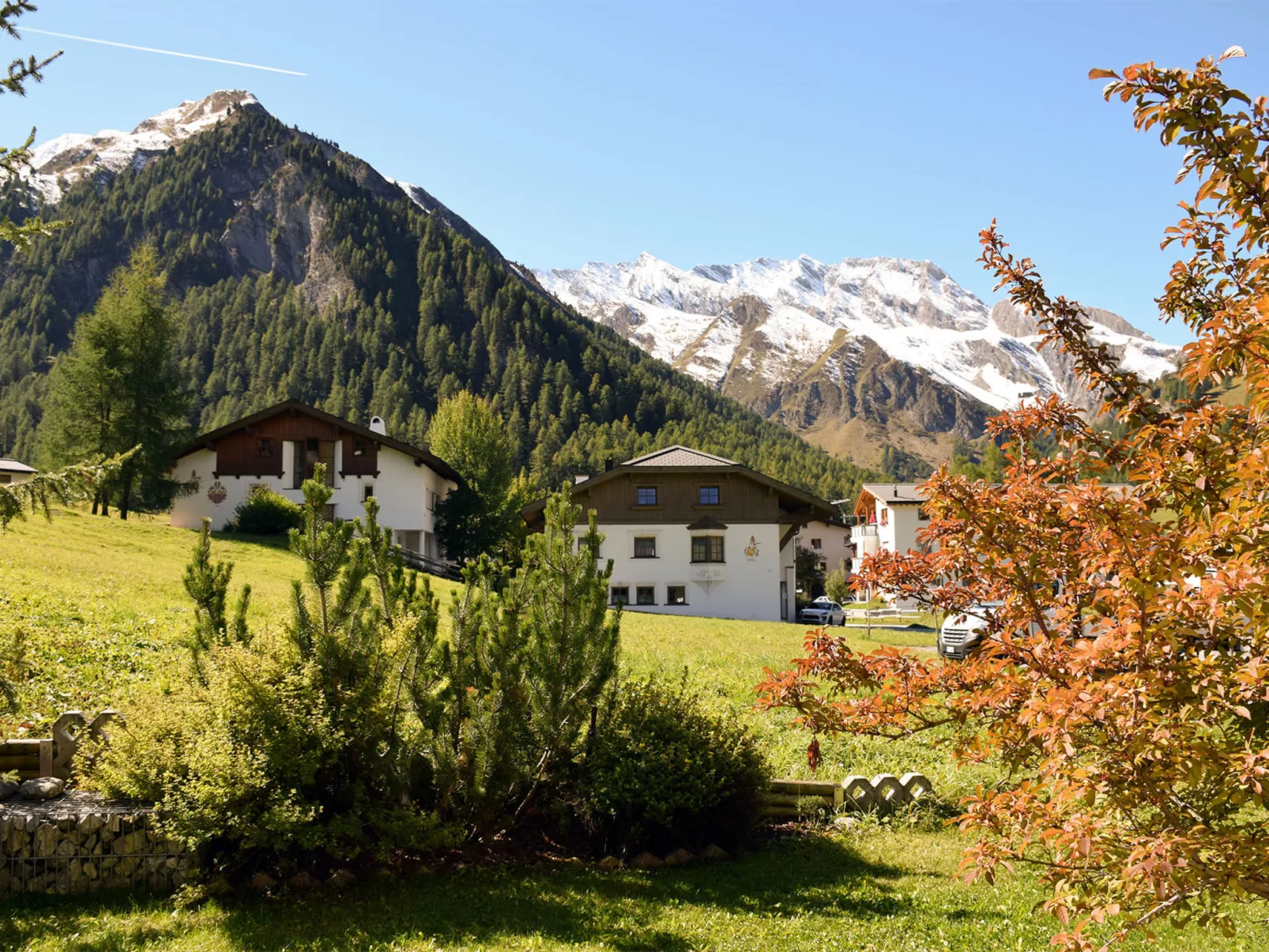 Apart Chasa Miramont, (Samnaun-Dorf). - Draußen