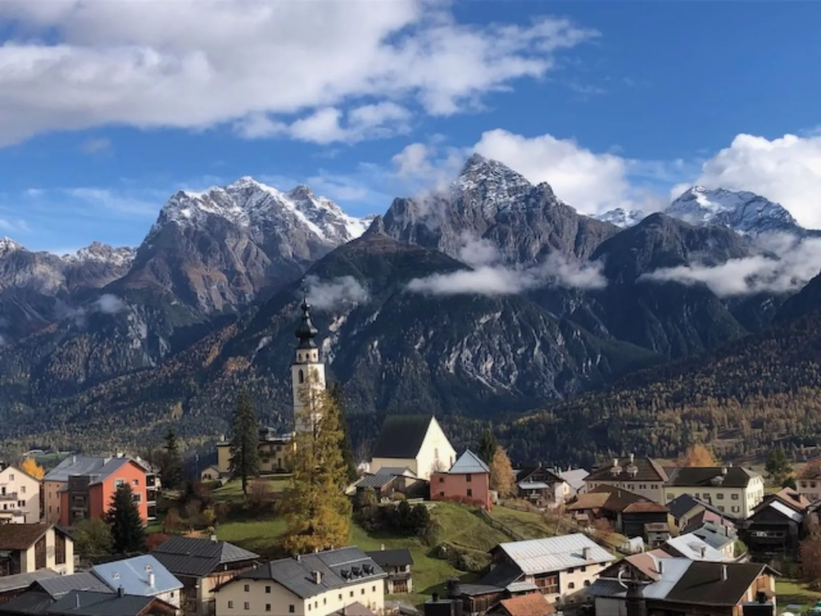 Chalchera, (Ftan). - Draußen