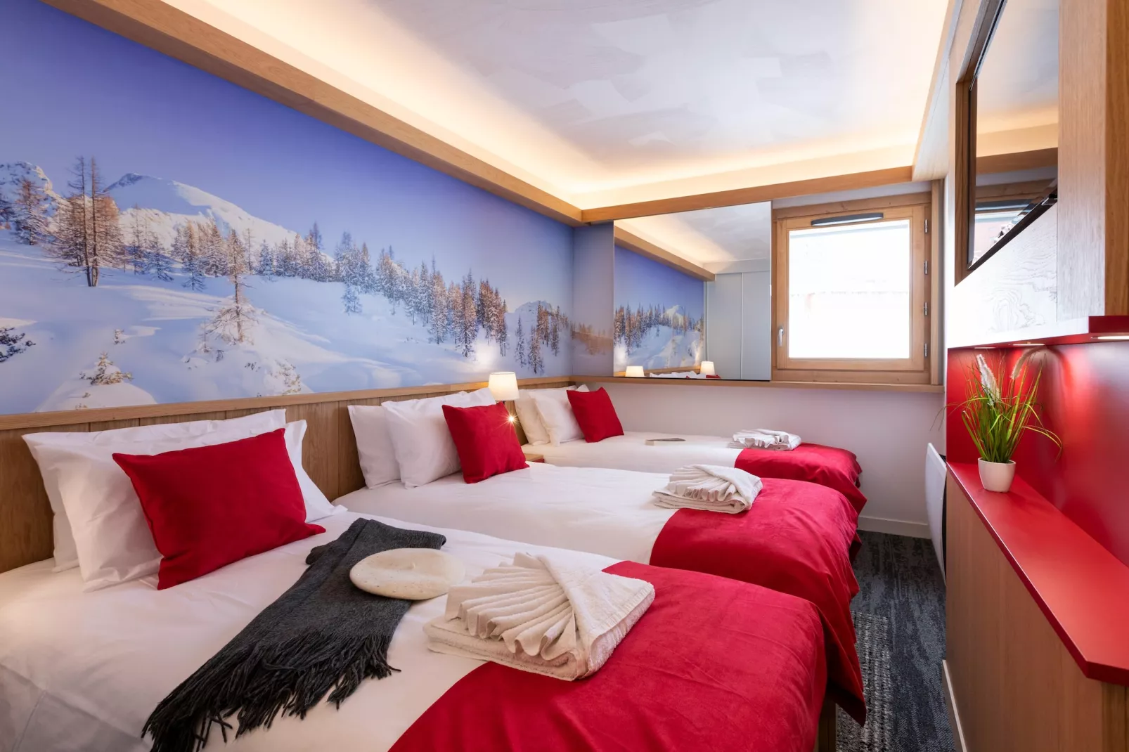 Village Club MMV Plagne 2000  Room for 2 people - Bedroom