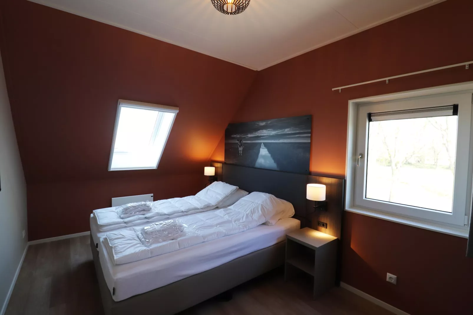 Moderne hoekvilla middenin Friesland - Schlafzimmer