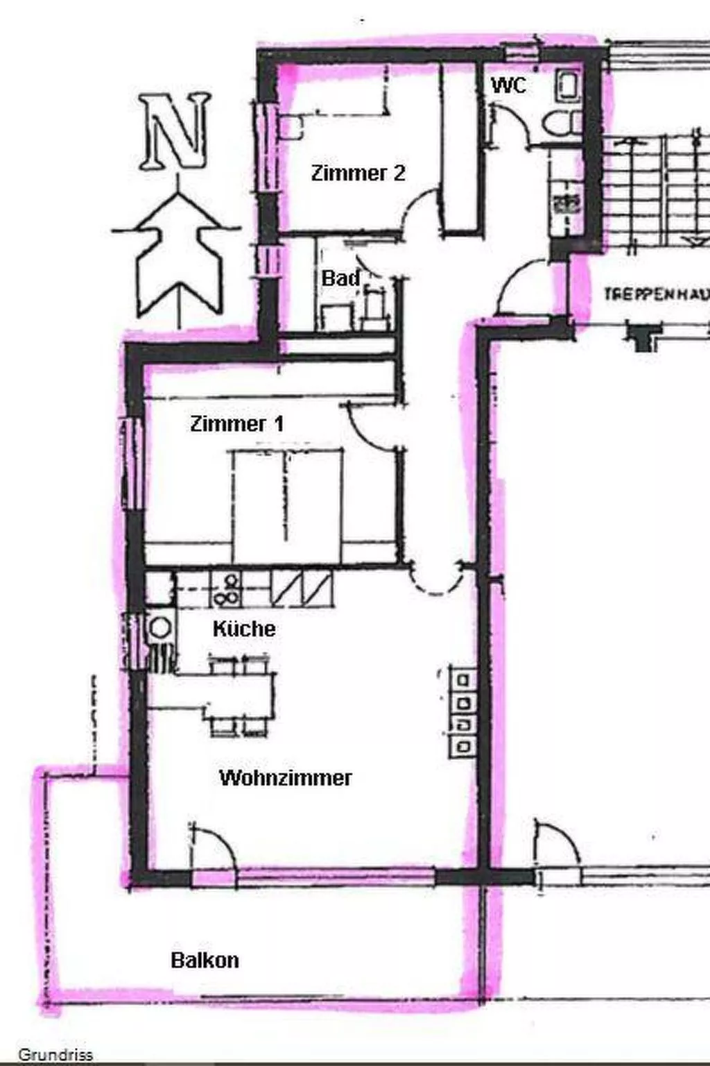 Heimgut 37 3½-Zimmerwohnung - Drinnen