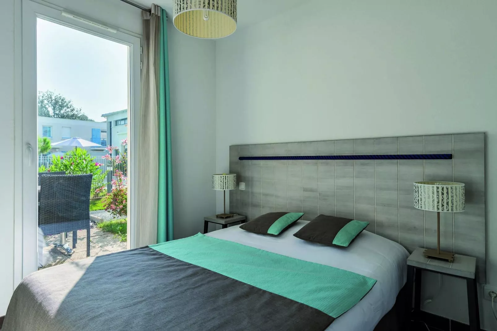Les Carrelets 1 bedroom apt sleeps 4 without balcony OTA - Schlafzimmer
