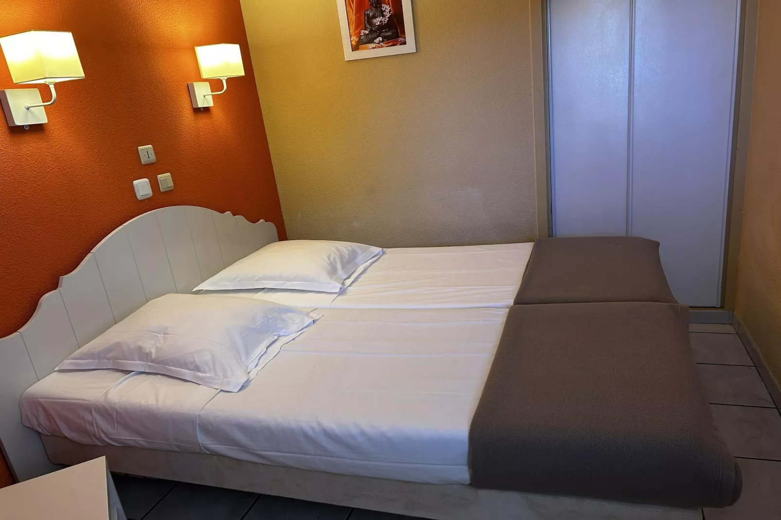 Les Jardins de Neptune MAISONNETTE DUPLEX 4/6 pers CLIMATISÉE OTA - Bedroom