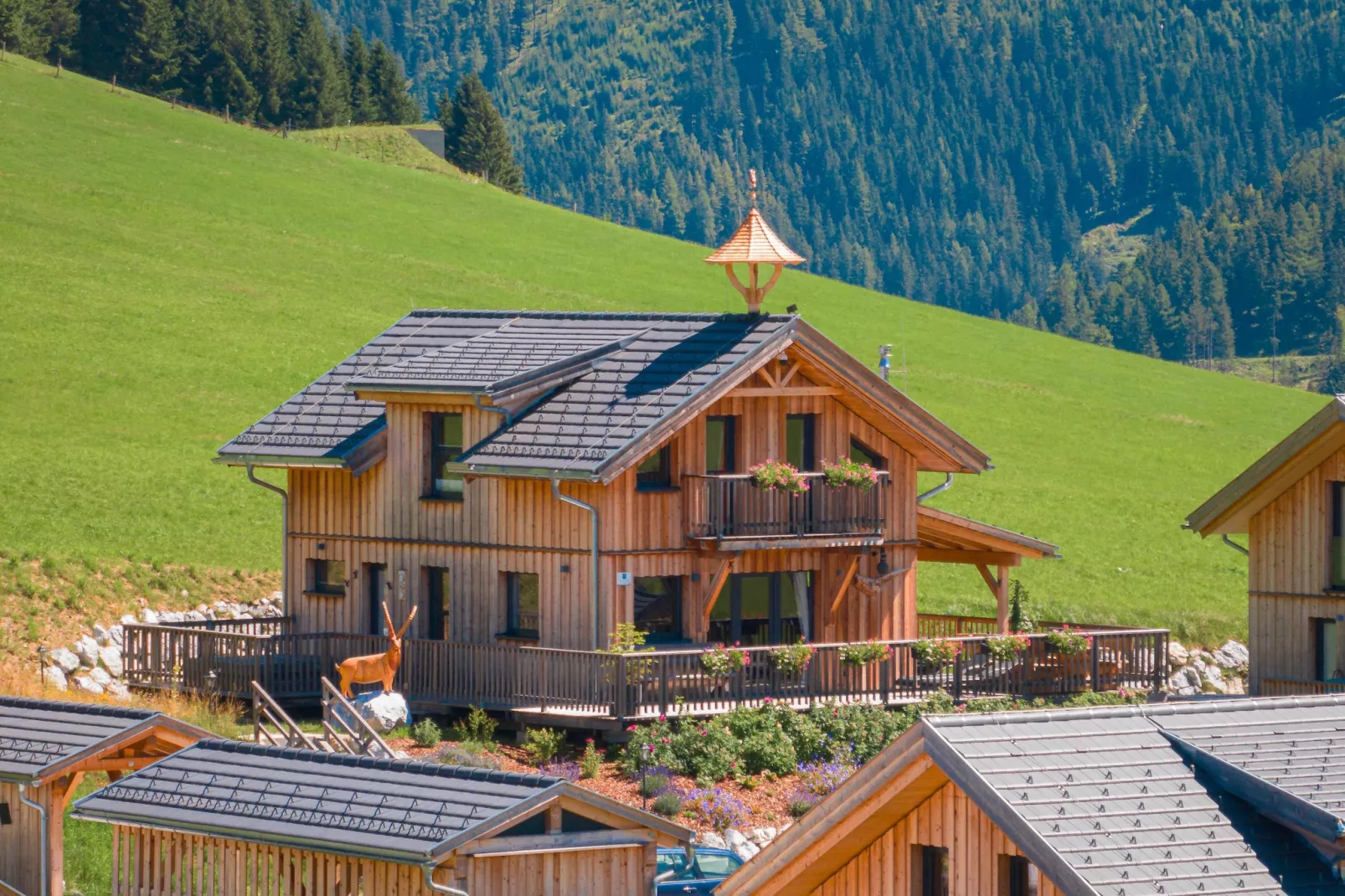 Almdorf Hohentauern 58 - Außenbereich Sommer