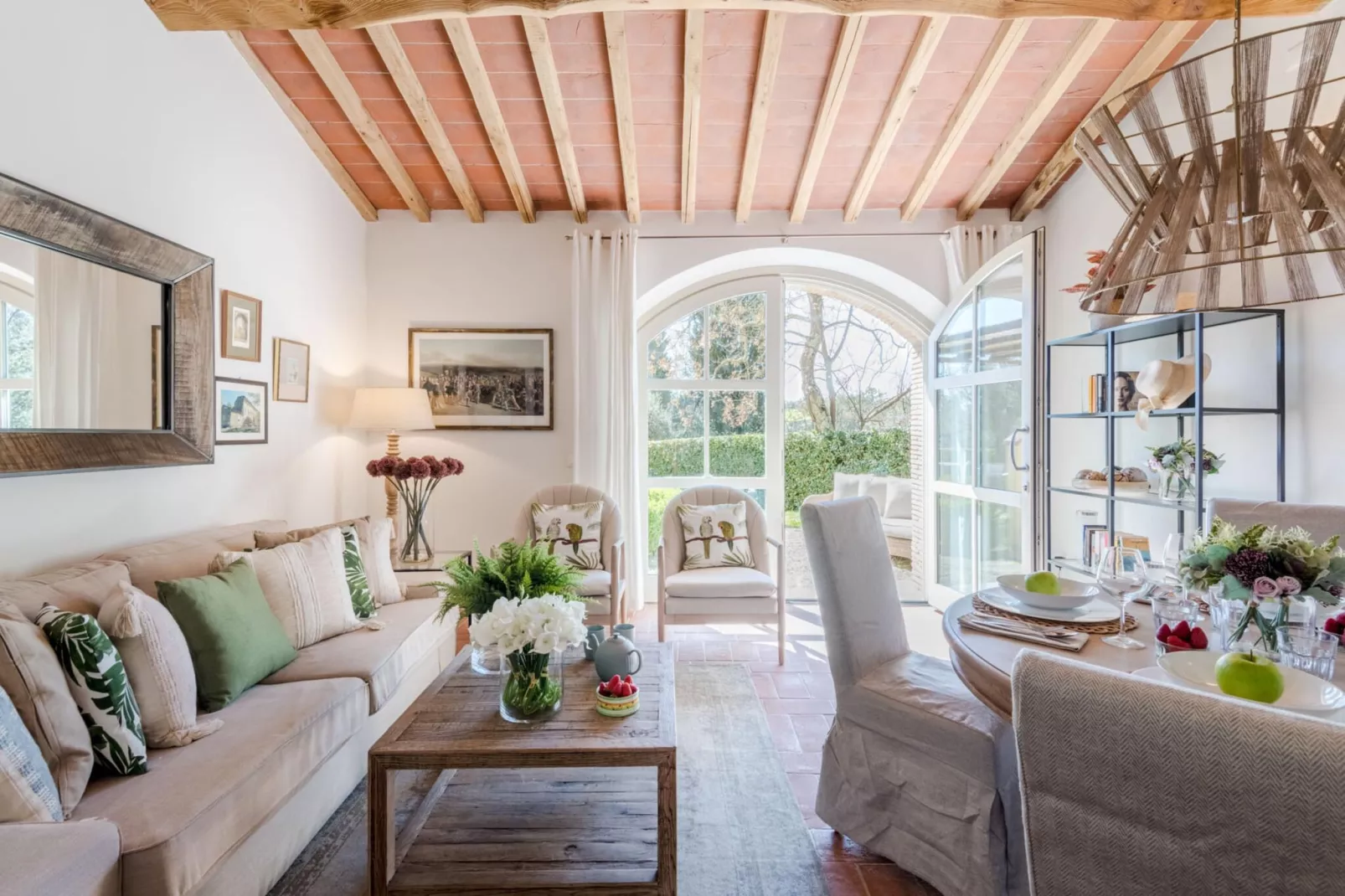 Casa Pinocchio at Borghetto Farmhouse - Living room