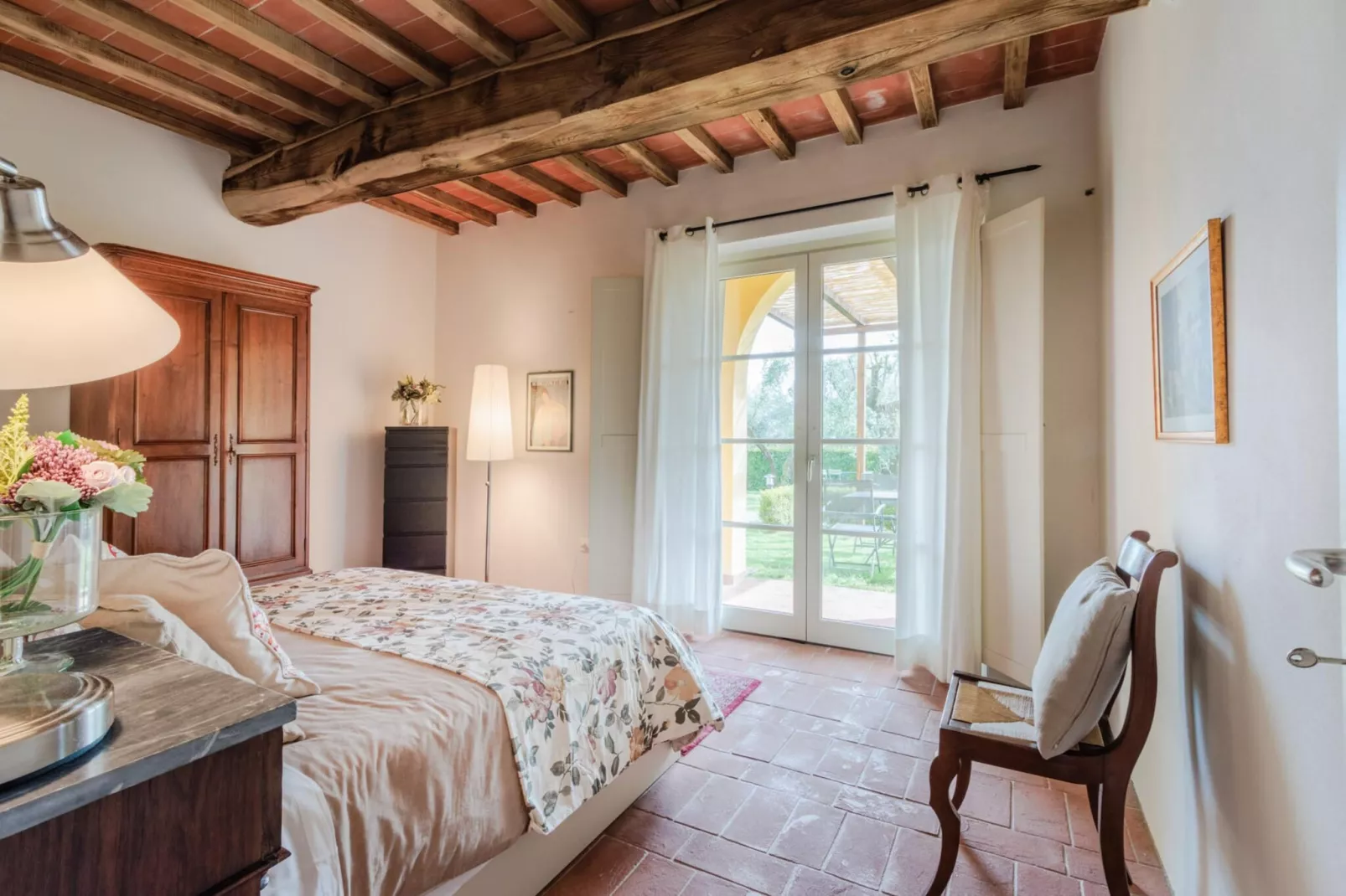 Casa Lucchese at Borghetto Farmhouse - Schlafzimmer