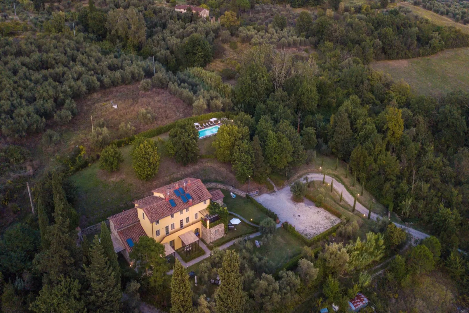 Casa San Gennaro at Borghetto Farmhouse - Außenbereich Sommer