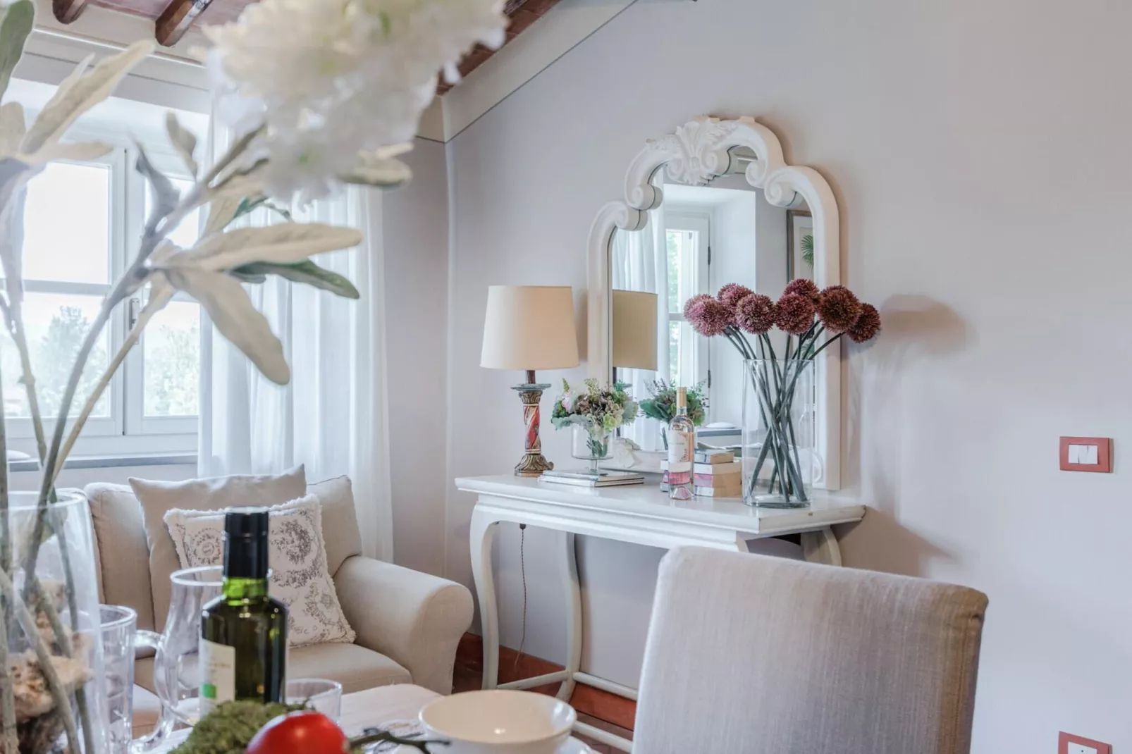 Anna Farmhouse Apartment in Wine Resort in Lucca - Esszimmer