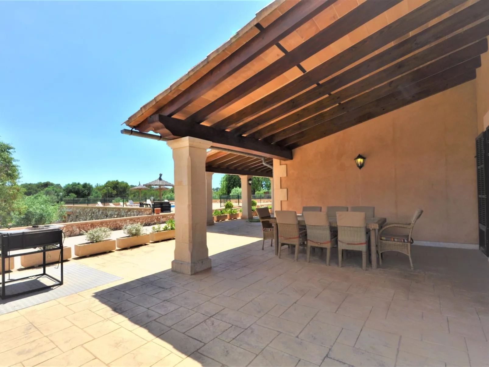 CAS BORRASSOS- Finca con piscina privada a 10 minutos de Palma.. BBQ. Wifi - Wi - Outside